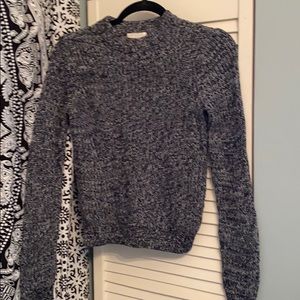 Woven sweater